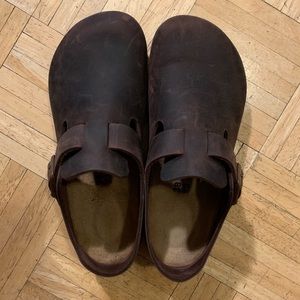 NWOT Birkenstock London clogs in oiled leather